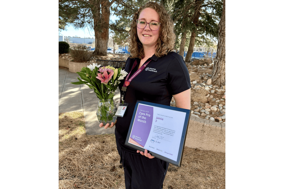 February Care Pro of the Month Jamie F