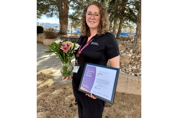 February Care Pro of the Month Jamie F