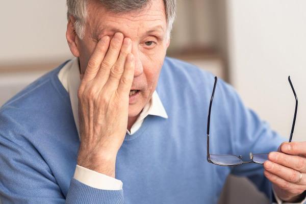 bigstock Glaucoma Tired Elderly Man Ma 344565079