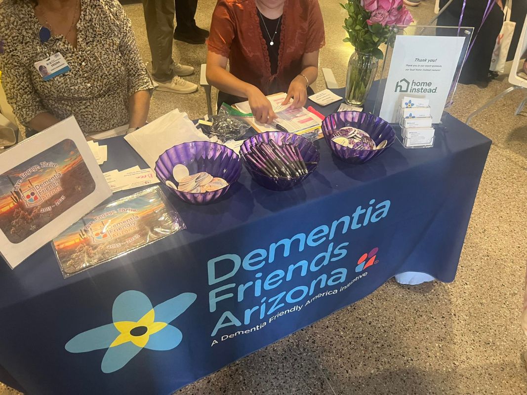 Home Instead of Goodyear, AZ, Booth at Dementia Friends Arizona’s 10th Anniversary