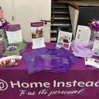 Home Instead booth at Special Needs Fair