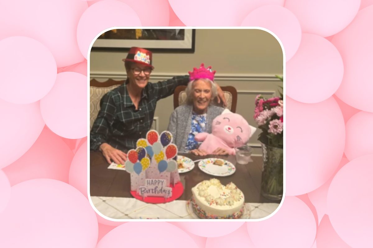 Home Instead Celebrates Rosemarie's Birthday in Pasadena, CA