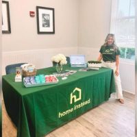 booth at wellness fair