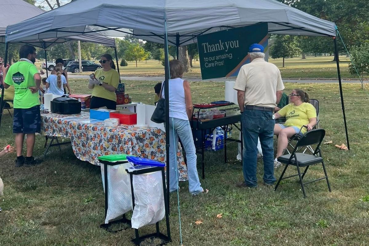 Home Instead of Jacksonville, IL, Thanks Caregivers with Food, Fun, and Ferris Wheels