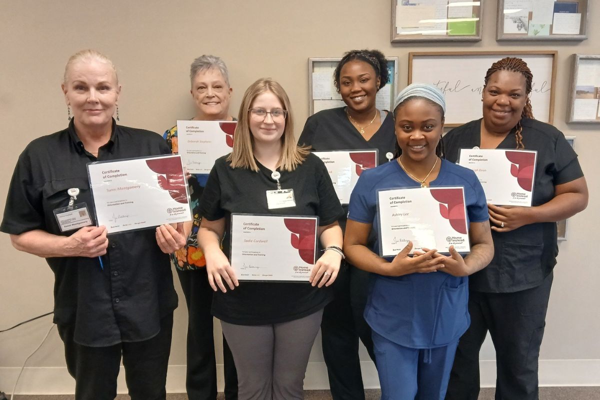 Home Instead of Birmingham, AL, Welcomes 6 New Caregivers