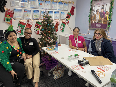 The Home Instead Team Wrapping BASTAS Gifts 4 