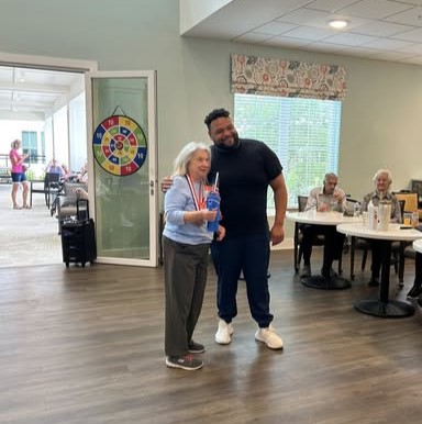 Home Instead of Summerville, SC Client Wins Award at The Claiborne Senior Olympics