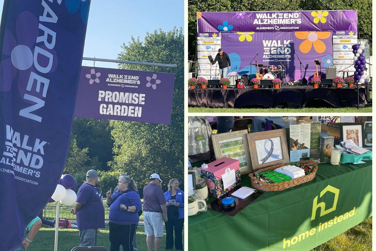 Home Instead of Lancaster, PA Walks to End Alzheimer’s collage
