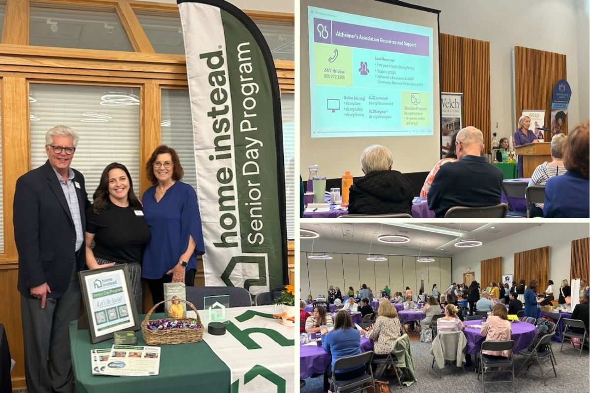 Home Instead Supports Alzheimer's Resource Event in Norwell, MA collage