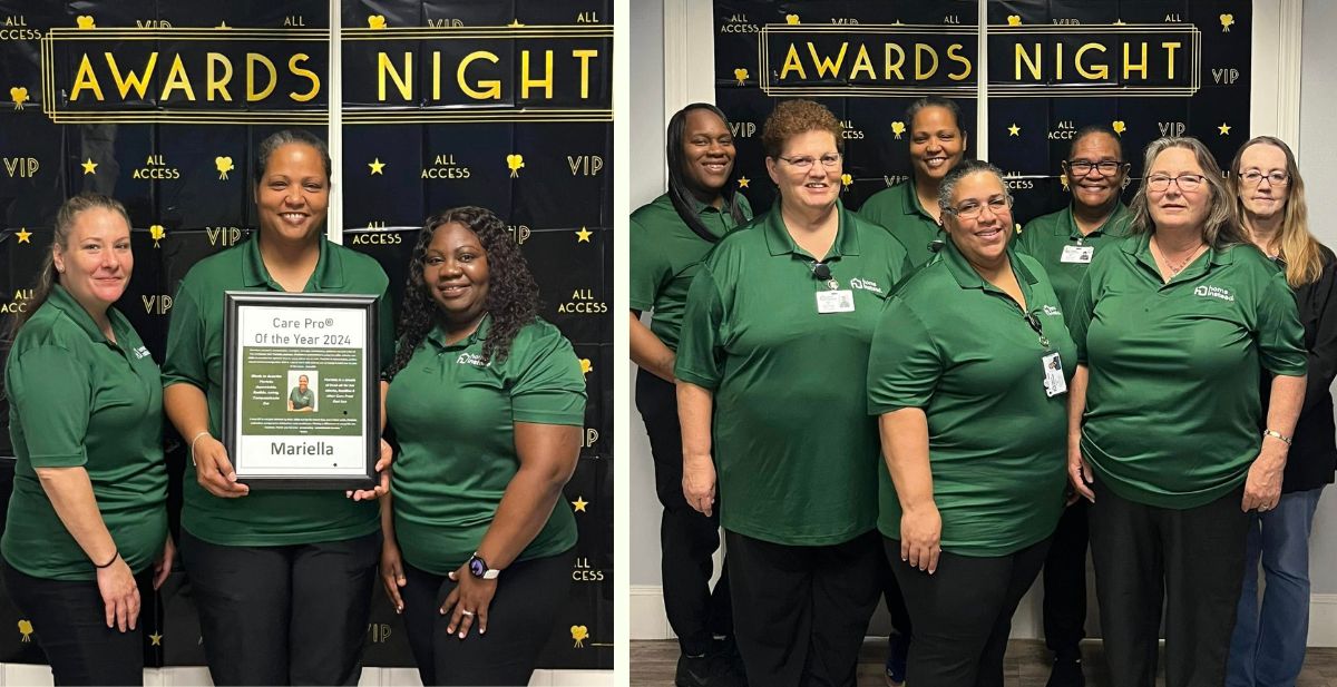 Home Instead Holds an Awards Night for Care Professionals in Lakeland, FL collage