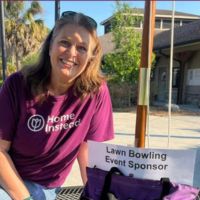 Home Instead owner Kari Gomez - sponsoring event