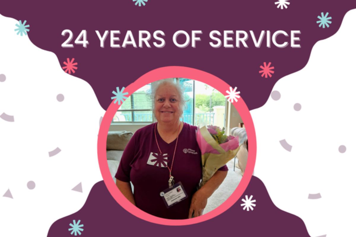 Celebrating Jeanene's 25 Years with Home Instead of Tucson, AZ