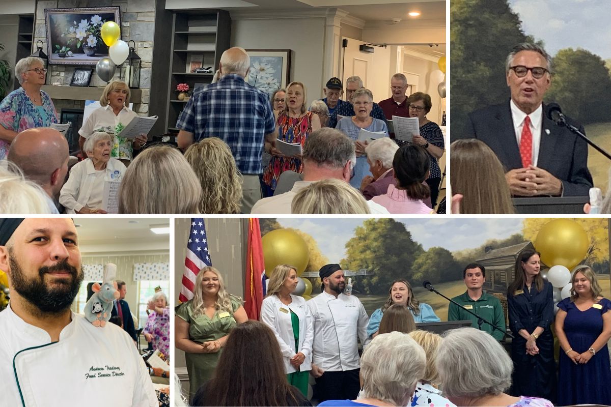 Home Instead Supports Alzheimer's Care in Ooltewah at the Grand Opening of The Lantern collage