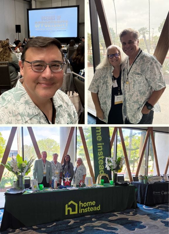 Home Instead Supports 2025 Aging Life Care Association Western Regional Conference collage