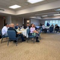 Pasadena Chamber Breakfast attendees