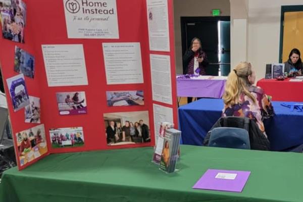 Home Instead Meets Future Caregivers at Clallam County Job Fair