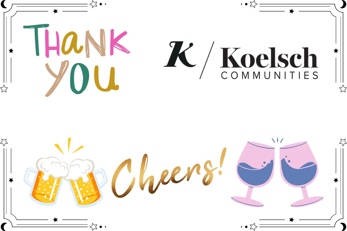 Huge Home Instead Thank You Koelsch Communities hero