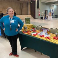 home instead booth at cypress lakes village health fair