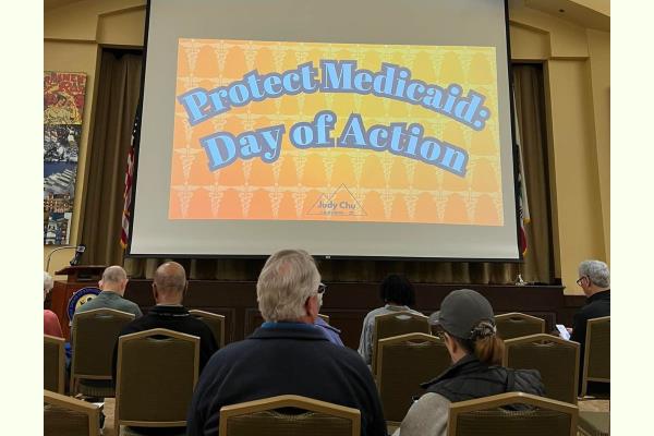 Home Instead Attends Town Hall to protect Medicaid at Pasadena Senior Center