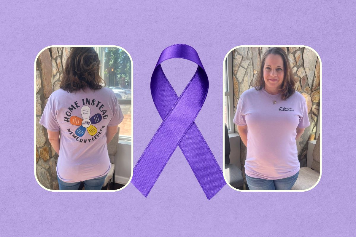 Home Instead Supports Alzheimer’s Care One Shirt at a Time in Gastonia, NC