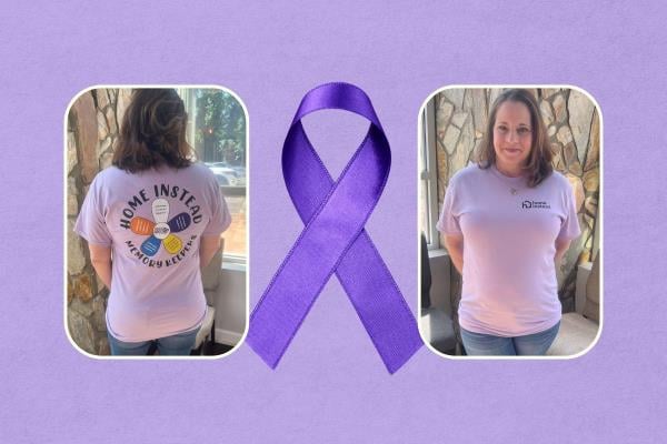 Home Instead Supports Alzheimer’s Care One Shirt at a Time in Gastonia, NC