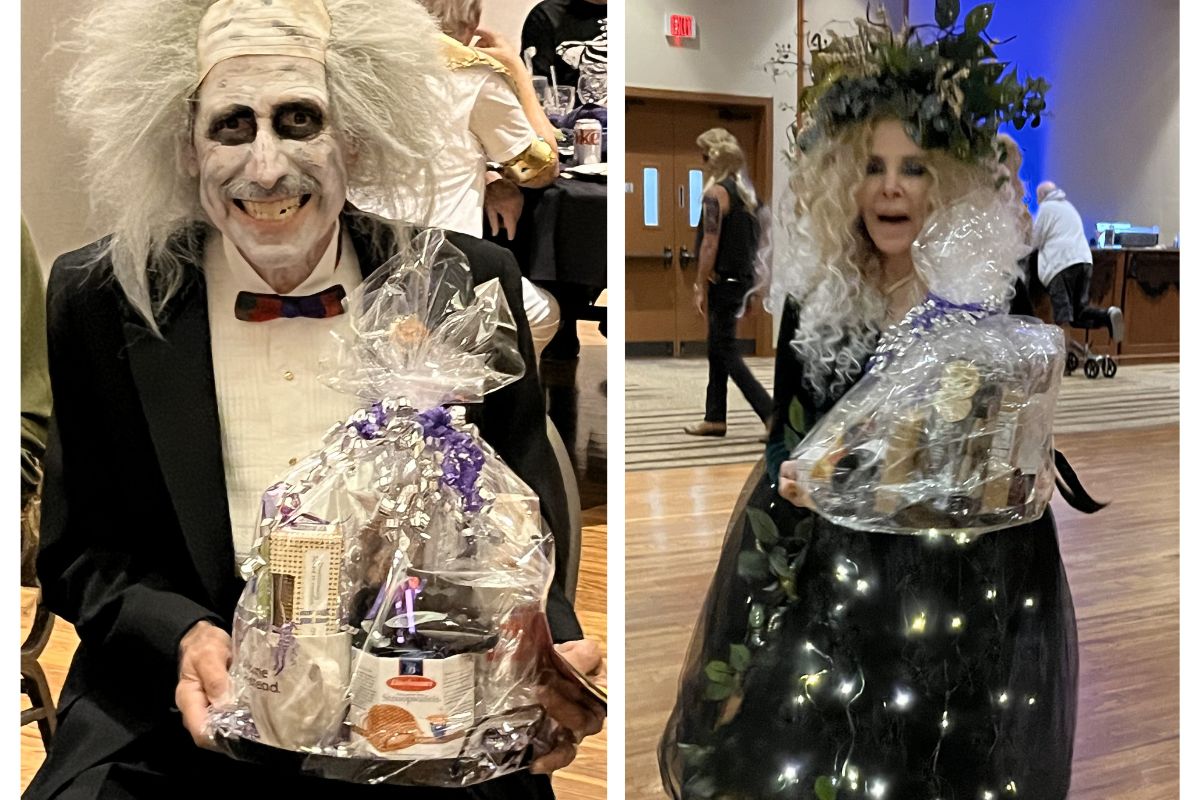 Home Instead SaddleBrooke's Monster Bash Fundraiser Gift Baskets