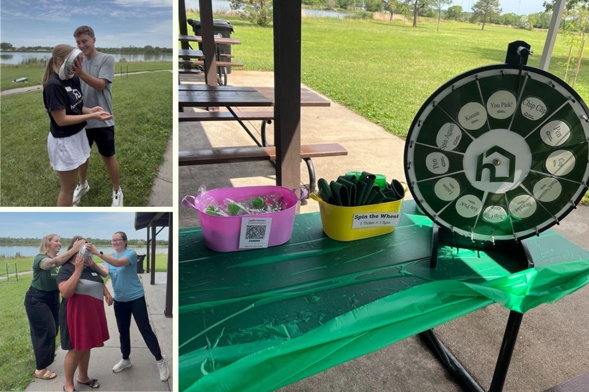 Home Instead Hosts Care Professional Picnic in Lincoln, NE collage