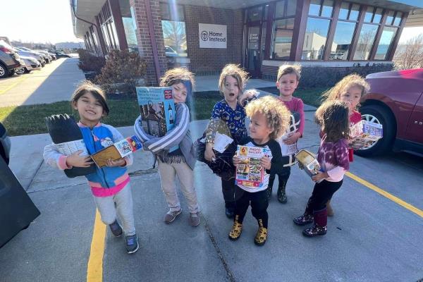 Home Instead Invites Little Helpers to Wrapping Party for Be a Santa to a Senior in Lincoln, NE