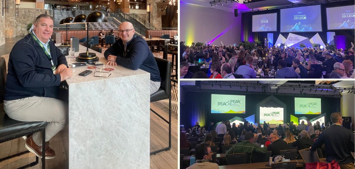 Home Instead of North Indianapolis Reach the Peak 2025 Convention collage