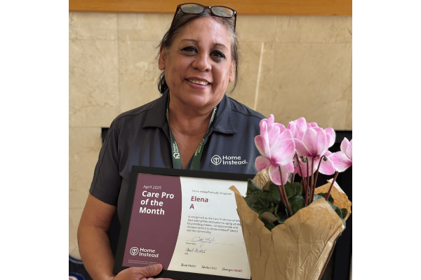 April Care Pro of the Month Elena A