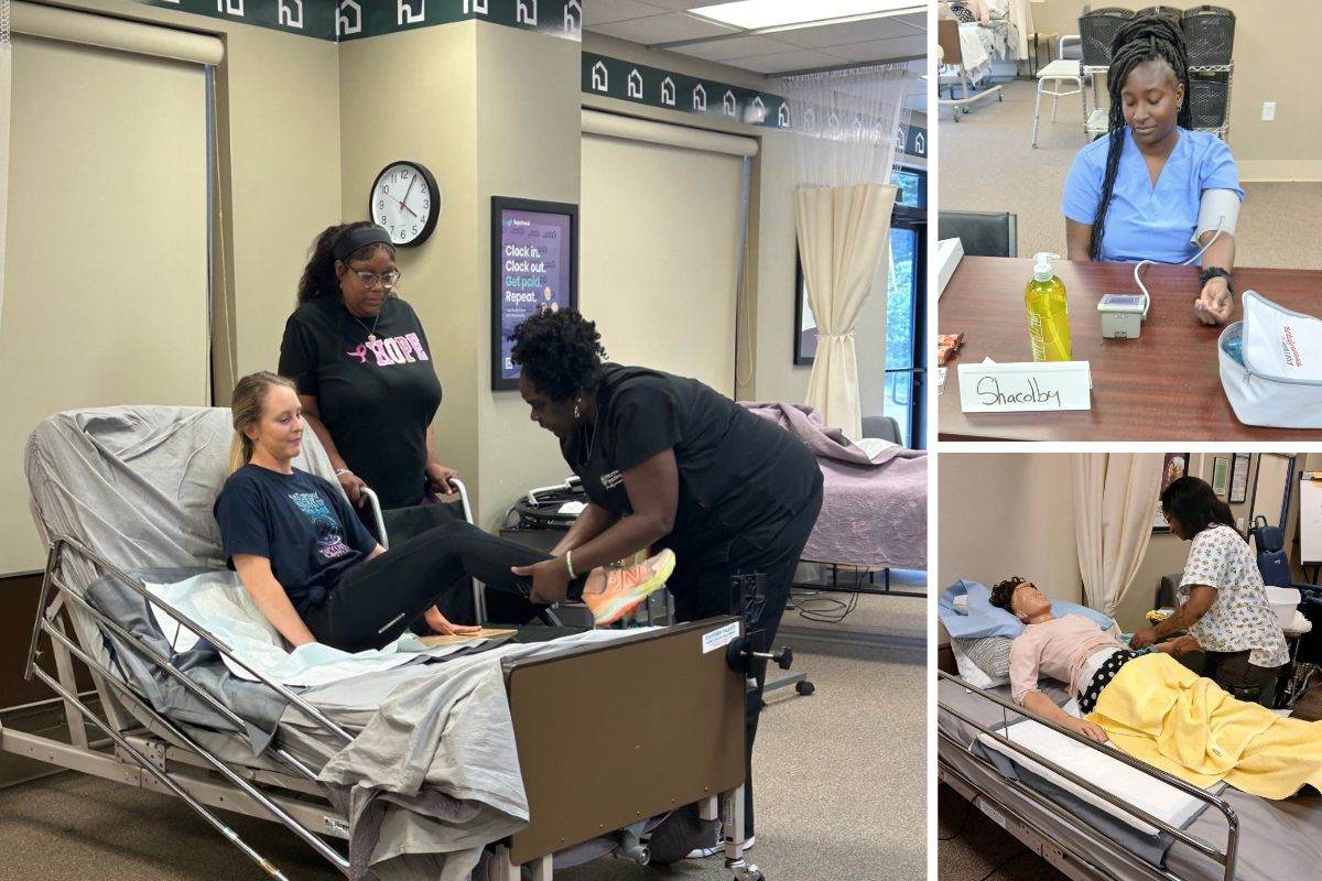 New Caregivers Complete Home Care Certification at Home Instead of Birmingham, AL collage