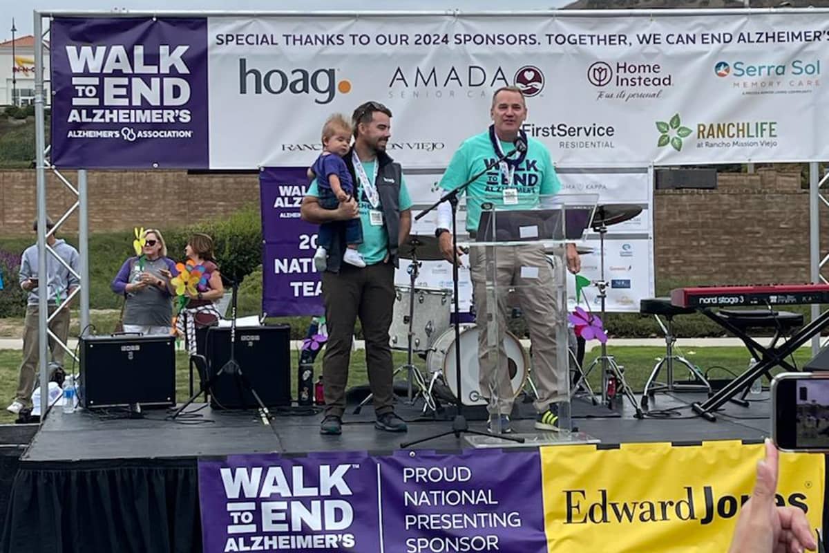 Jim K at the Walk to End Alzheimer s 2024 1 
