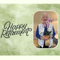 happy retirement to Linda