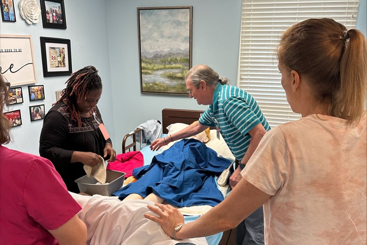 Home Instead Caregiver Bed Bound Training in Charleston, SC