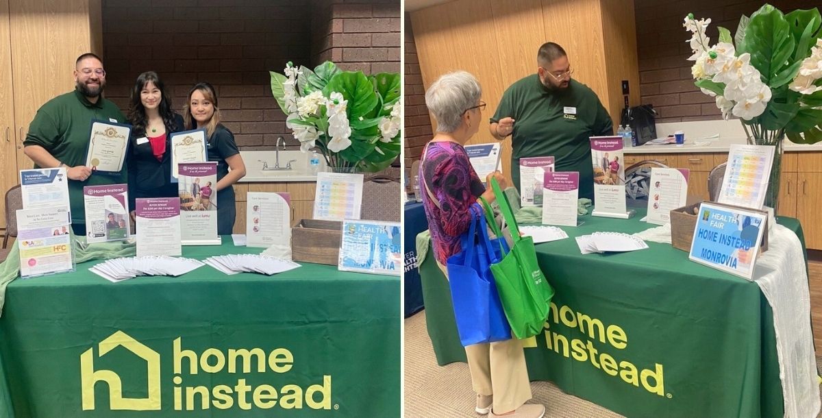 Home Instead at Annual Health Fair in Arcadia, CA