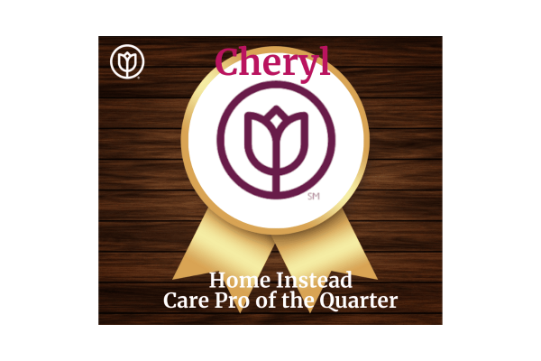 Cheryl Lenawee County Care Pro of the Quarter for Q2