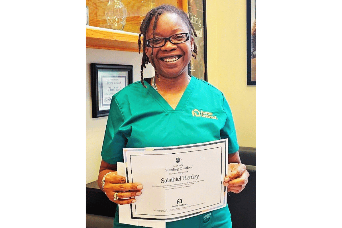 Salathiel Henley June Care Pro of the Month