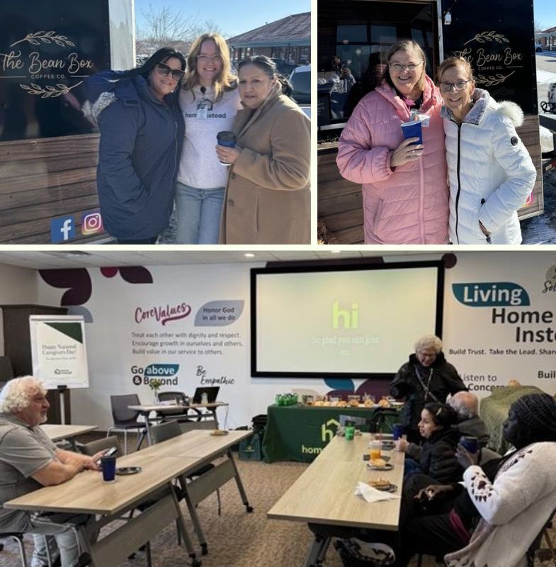 Home Instead of Lincoln Celebrates Care Professionals on National Caregiver Day collage