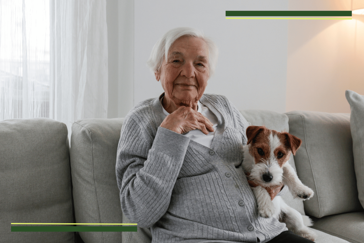 The Importance of Companionship and Meaningful Conversation in Senior Hospice Care Graphic