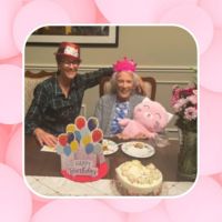 Home Instead Celebrates Rosemarie's Birthday in Pasadena, CA