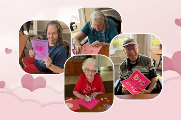 Home Instead Collects Valentine's for Seniors in Lakeland, FL