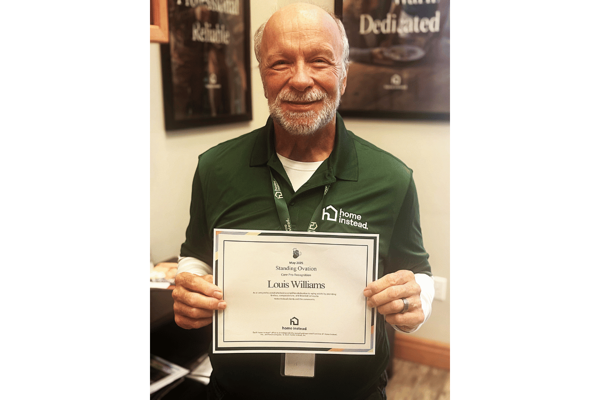 Clearwater May 2025 Care Pro of the Month Louis Williams