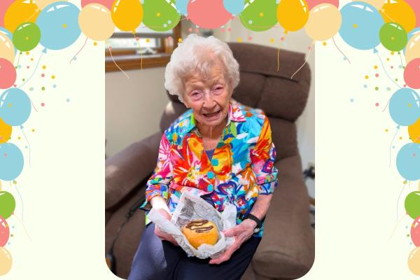 Home Instead of Lincoln, NE Celebrates Vanesta’s 111th Birthday