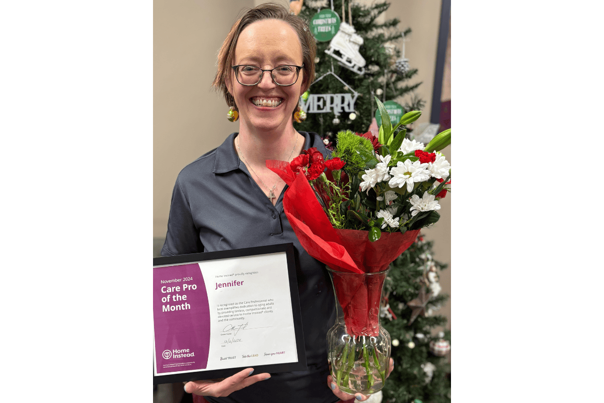 December 2024 Care Pro of the Month Jennifer W