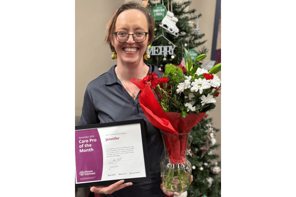 December 2024 Care Pro of the Month Jennifer W