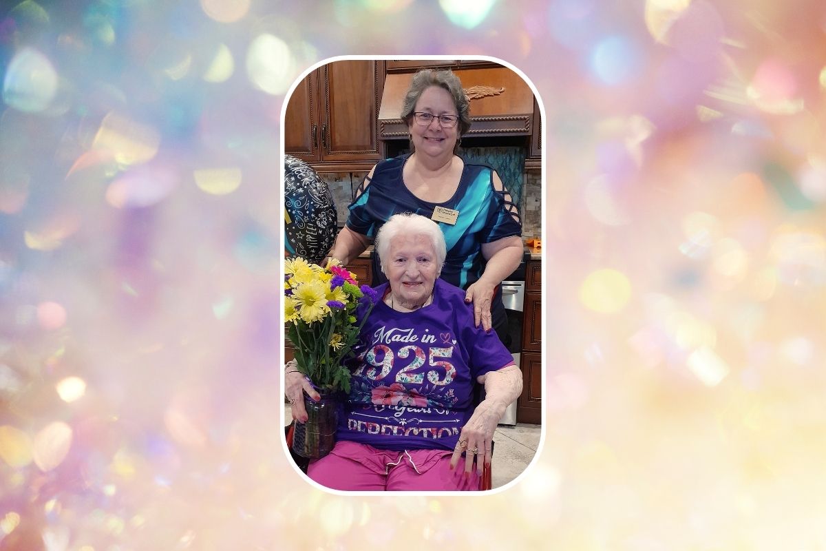 Home Instead of Bradenton, FL Celebrates Florine's 100th Birthday