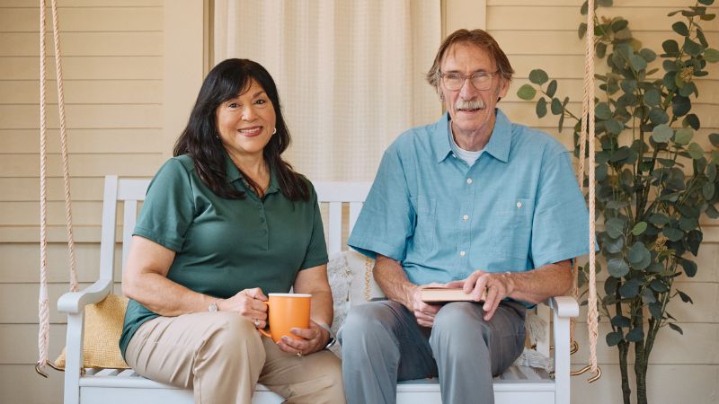 Home Instead caregiver with senior client in Anna Maria, FL