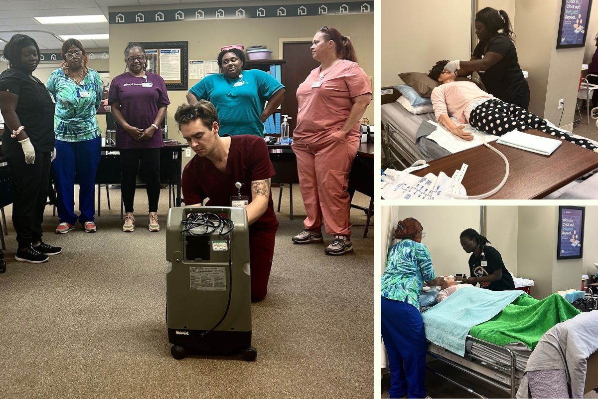 Home Instead of Birmingham, AL, Welcomes Seven New Caregivers collage