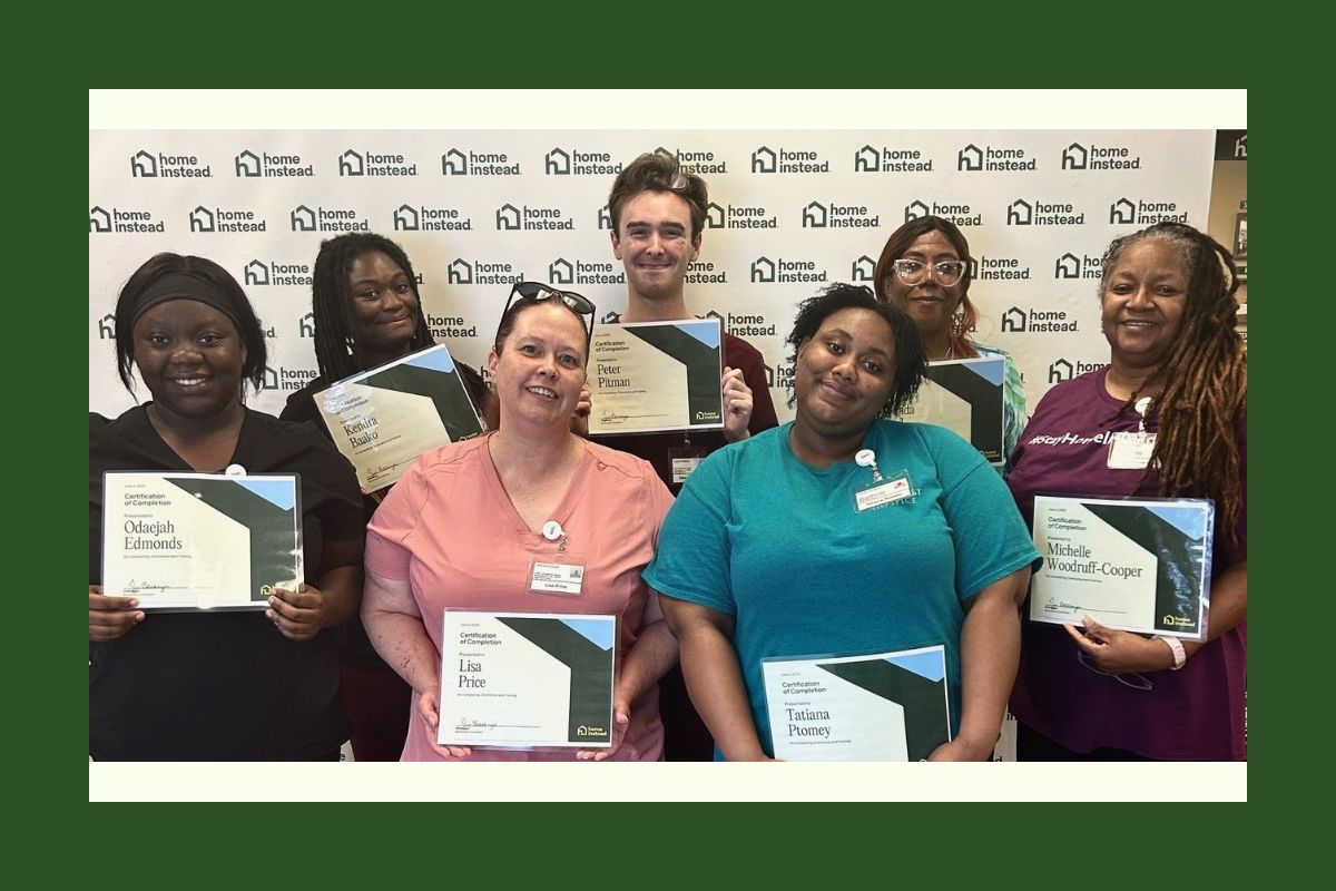 Home Instead of Birmingham, AL, Welcomes Seven New Caregivers