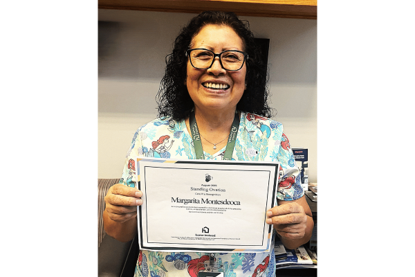 Home Instead Clearwater August Care Pro of the Month Margarita Montesdeoca